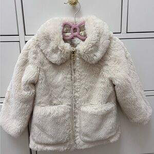 H&M Cream Satin Lined Jacket